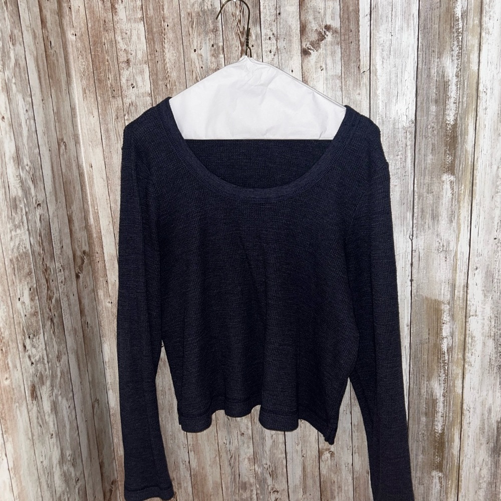 Old Navy Navy Blue Knit Top